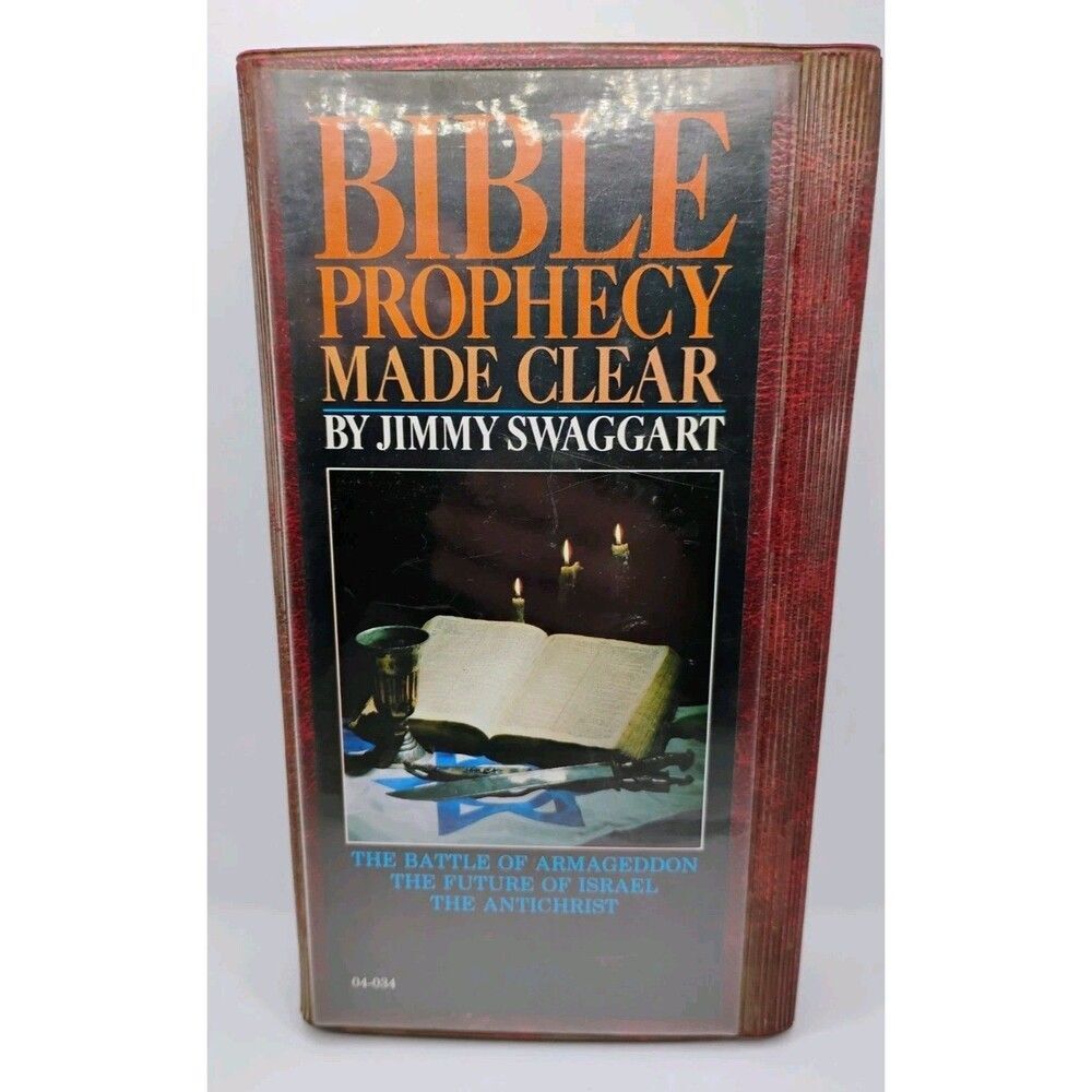 RARE Bible Prophecy Made Clear By Jimmy Swaggart Book On Tape Version